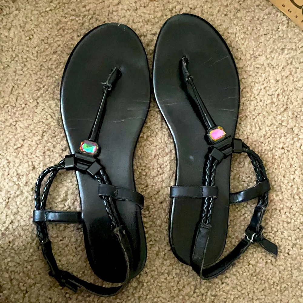 Also sandals